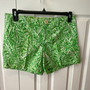 Lilly Pulitzer Short Shorts NWOT sz 6